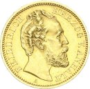 Anhalt Friedrich I. 20 Mark 1875 A Gold vz Jäger 179