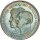 Anhalt Friedrich II. 5 Mark 1914 A Silberhochzeit silver vz/f. stgl.
