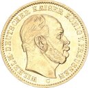 Preußen Wilhelm I. 20 Mark 1878 C Gold ss-vz Jäger 246