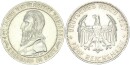 Weimarer Republik 5 Reichsmark 1927 F Tübingen Silber vz+ Jäger 329