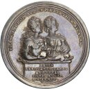 Nürnberg Stadt Medaille 1745 Silber ss