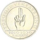 Weimarer Republik 3 Reichsmark 1929 A Schwurhand Silber...