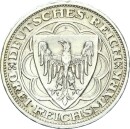 Weimarer Republik 3 Reichsmark 1931 A Magdeburg Silber vz...