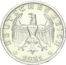 Weimarer Republik 3 Reichsmark 1931 A Silber vz...