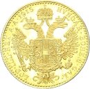Österreich Franz Joseph I. Dukat 1915 Gold stgl. aus EA