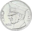Drittes Reich 1935 Adolf Hitler 1935 5 RM, Sammleranfertigung vz