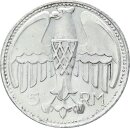 Drittes Reich 1935 Adolf Hitler 1935 5 RM, Sammleranfertigung vz