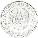 Drittes Reich 2 Reichsmark 1934 F Friedrich von Schiller Silber ss Jäger 358