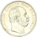 Brandenburg-Preußen Wilhelm I. Siegestaler 1871 A (Berlin) Silber f. vz
