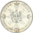 Brandenburg-Preußen Wilhelm I. Krönungstaler 1861 A (Berlin) Wilhelm I. und Augusta Silber ss+