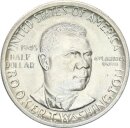 USA Half Dollar 1946 Booker T. Washington + alter...