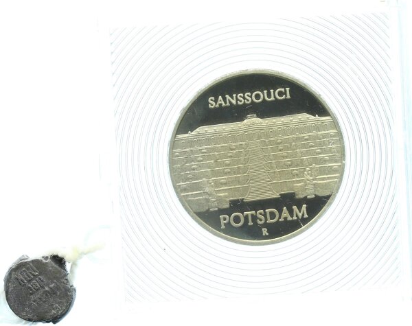 DDR Gedenkmünze 5 Mark 1986 A Sanssouci PP Jäger 1609