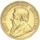 Südafrika Republik Ohm Krüger 1 Pond (Pfund) 1897 Gold ss