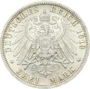 Preußen Wilhelm II. 3 Mark 1913 A Regierungsjubiläum Silber vz-stgl. Jäger 112