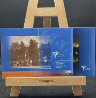 Niederlande KMS 1 Cent bis 2 Euro 2002 Kursmünzensatz + Medaille, Dag van de Munt stgl., bfr.