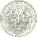 Weimarer Republik 3 Reichsmark 1927 A Nordhausen Silber PP Jäger 327