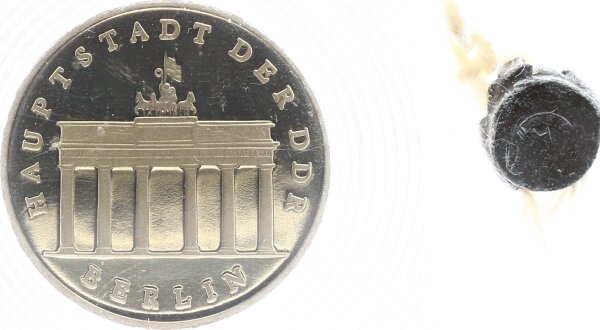 DDR Gedenkmünze 5 Mark 1987 A Berlin, Brandenburger Tor PP