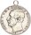 Braunschweig-Calenberg-Hannover Georg V. Taler 1864 B gehenkelt Silber f. ss