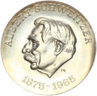 DDR Gedenkmünze 10 Mark 1975 A Albert Schweitzer...