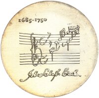 DDR Gedenkmünze 20 Mark 1975 A Johann Sebastian Bach...