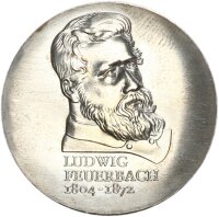 DDR Gedenkmünze 10 Mark 1979 A Ludwig Feuerbach...