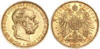 Österreich Kaiserreich Franz Joseph I. 10 Kronen 1905 Wien Gold vz