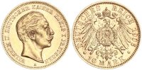 Preußen Wilhelm II. 10 Mark 1906 A Gold vz Jäger 251