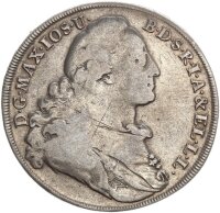 Bayern Maximilian III. Joseph Madonnentaler 1771 Silber...