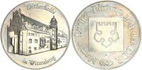 DDR Medaille 1983 A Martin Luther, Lutherhalle in Wittenberg Kupfer-Nickel pfr., stgl.
