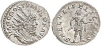 Kaiserzeit Postumus AR-Antoninian 266-267 n. Chr. Lugdunum vz