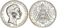 Preußen Wilhelm II. 3 Mark 1912 A Silber ss-vz Jäger 103