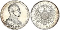 Preußen Wilhelm II. 2 Mark 1913 A Regierungsjubiläum Silber pfr., f. stgl./stgl. Jäger 111