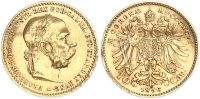 Österreich Kaiserreich Franz Joseph I. 10 Kronen 1896 Wien Gold ss