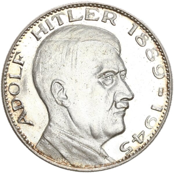 Drittes Reich Medaille ohne Jahr Adolf Hitler PP