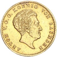 Sachsen Königreich Anton 10 Taler (Doppelanton dor)...