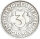 Weimarer Republik 3 Reichsmark 1927 A Nordhausen Silber vz Jäger 327